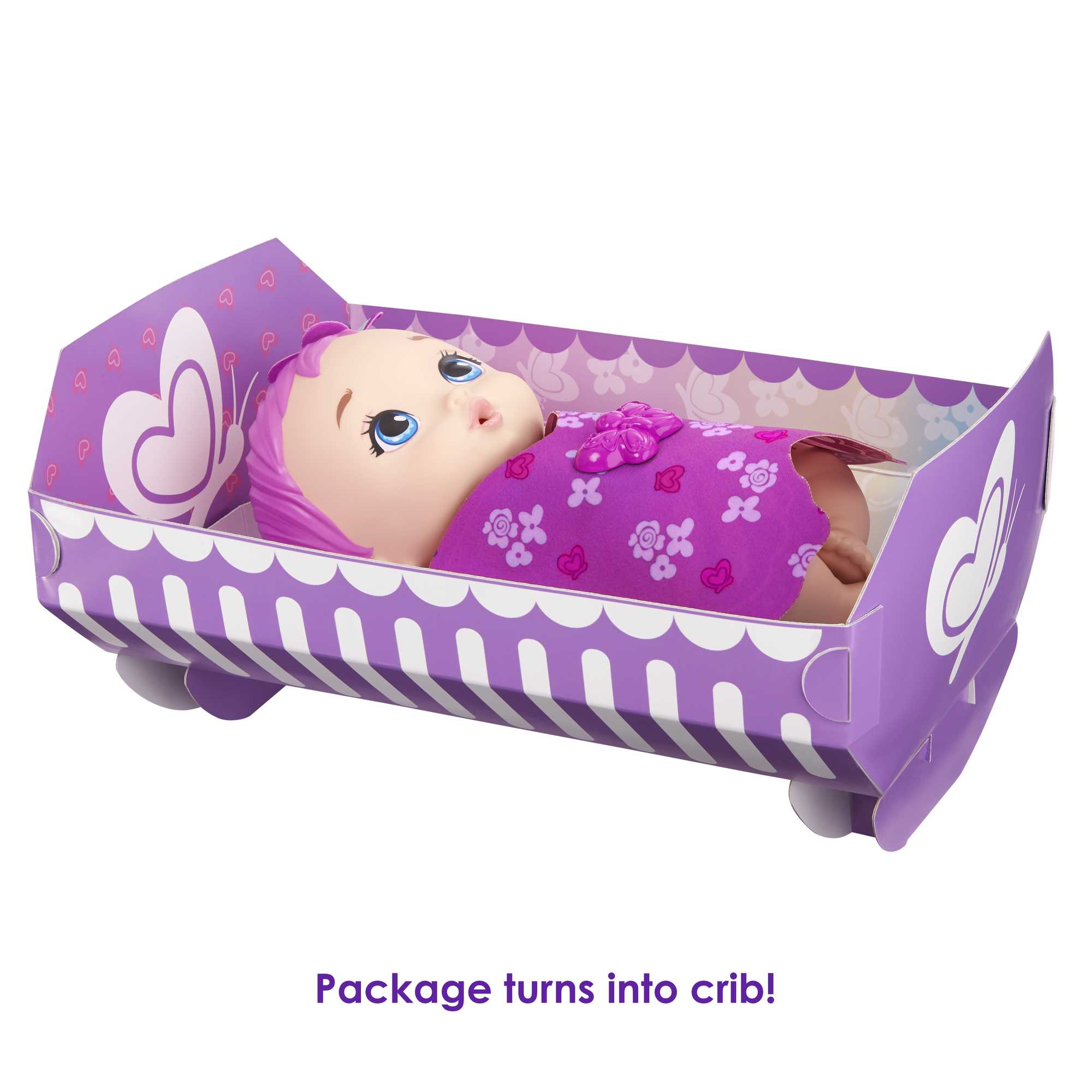 My Garden Baby Feed & Change Baby Butterfly Doll - Imagen 5