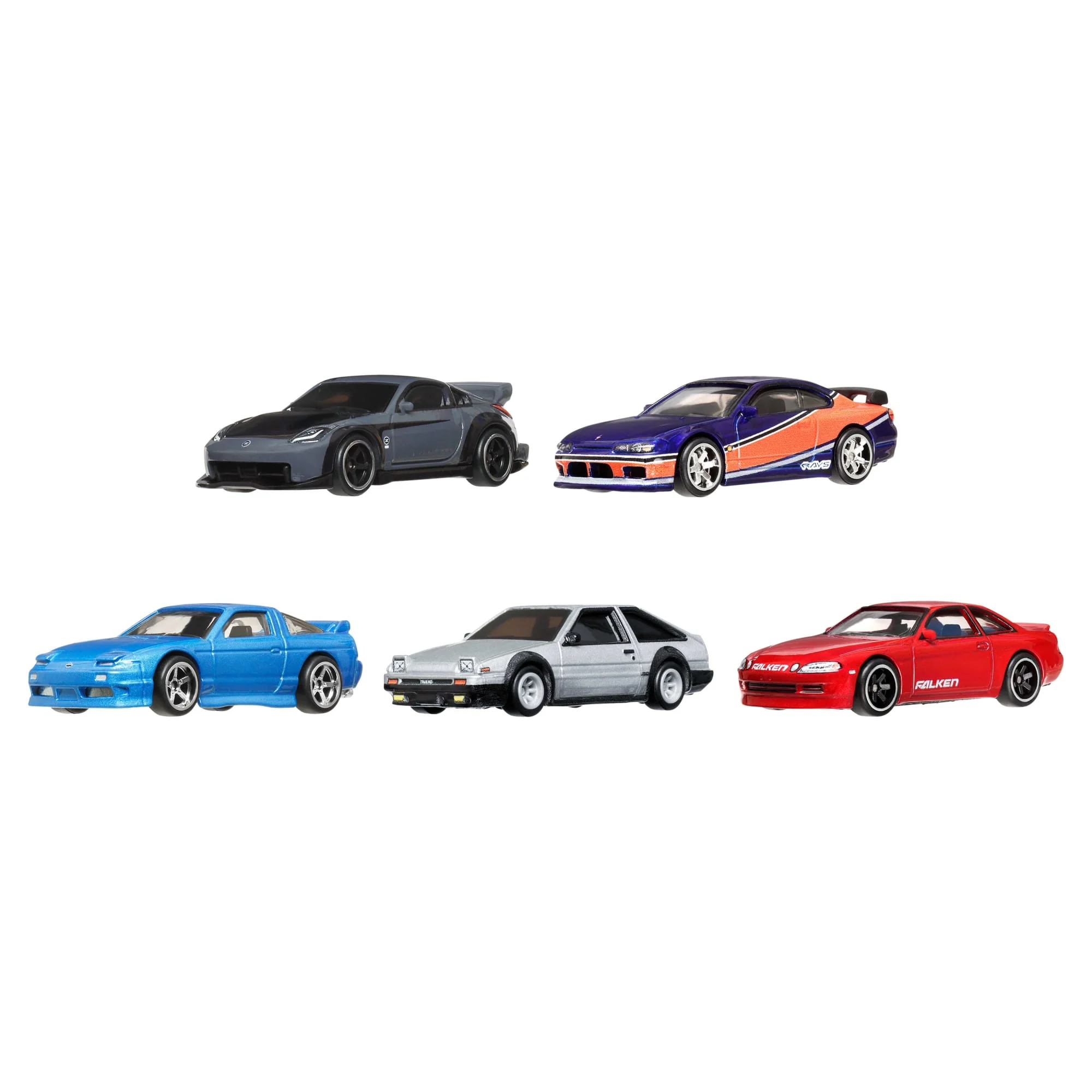 Hot Wheels Autos, Fast & Furious Tokyo Drift Premiumpaket Aus 5 Die-Cast-Fahrzeugen Im Maßstab 1:64 - Imagen 7