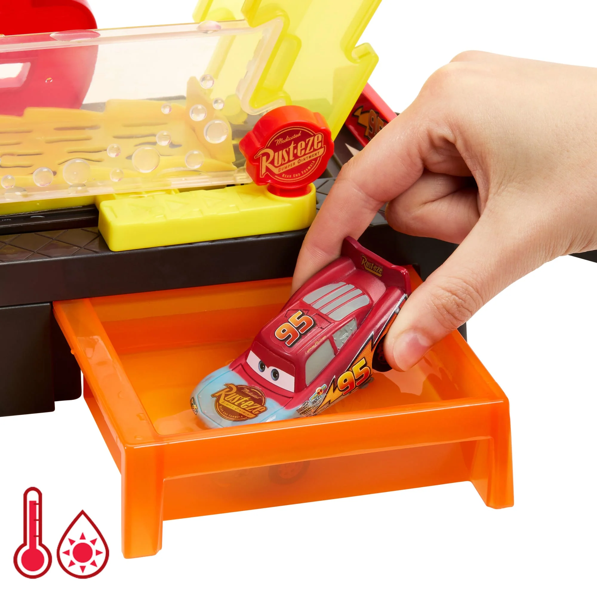 Conjunto De Juego Túnel De Lavado Con Cambio De Color De Disney Pixar Cars Con Rayo Mcqueen Con Cambio De Color - Imagen 5