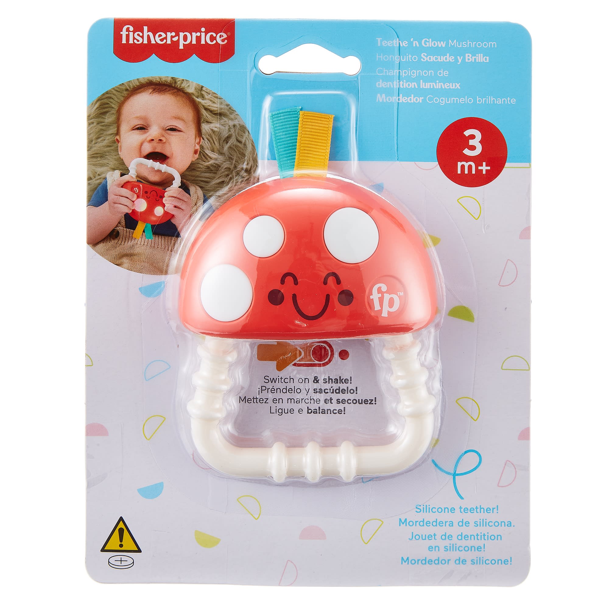 Fisher-Price Teethe 'n Glow Mushroom - Imagen 6