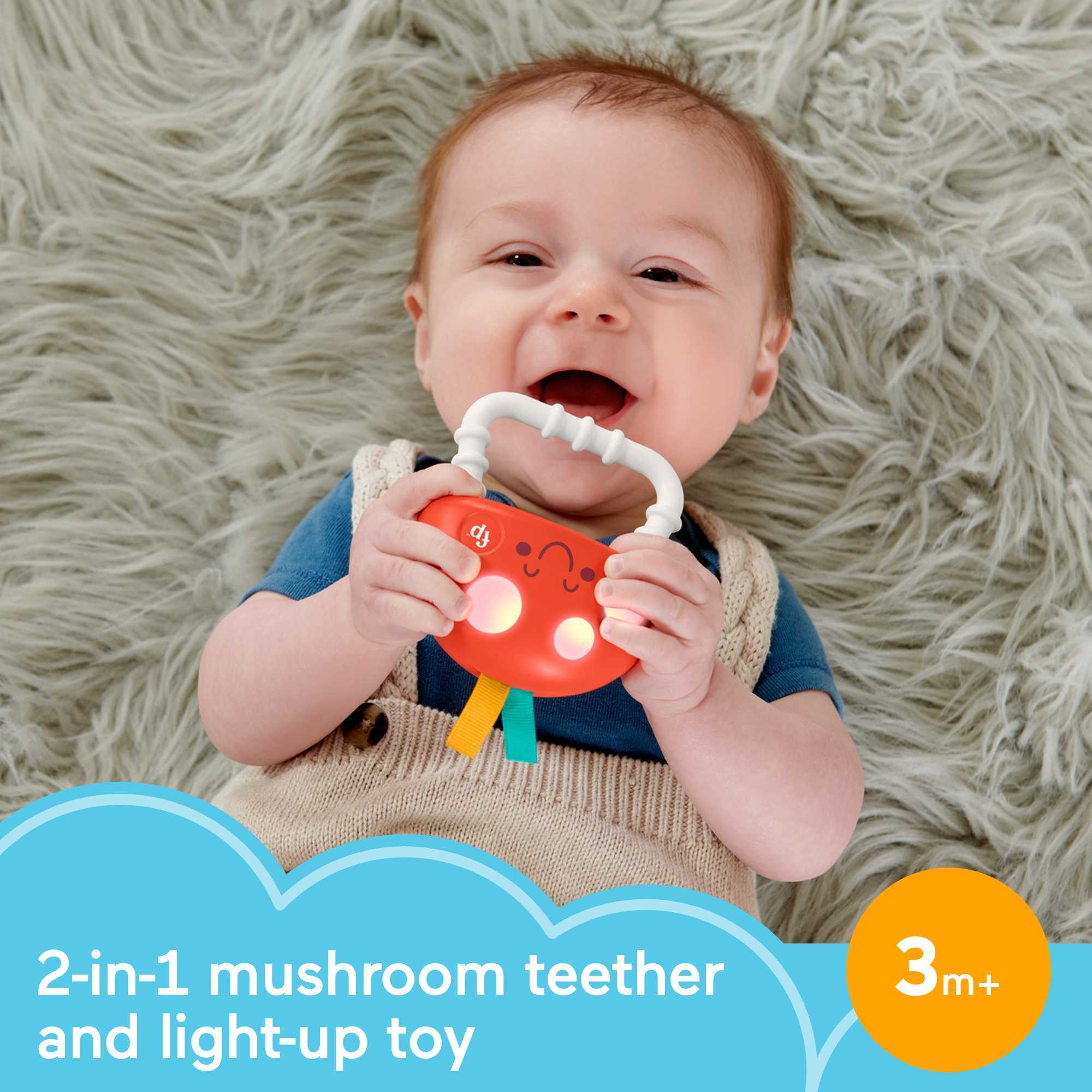 Fisher-Price Teethe 'n Glow Mushroom - Imagen 2