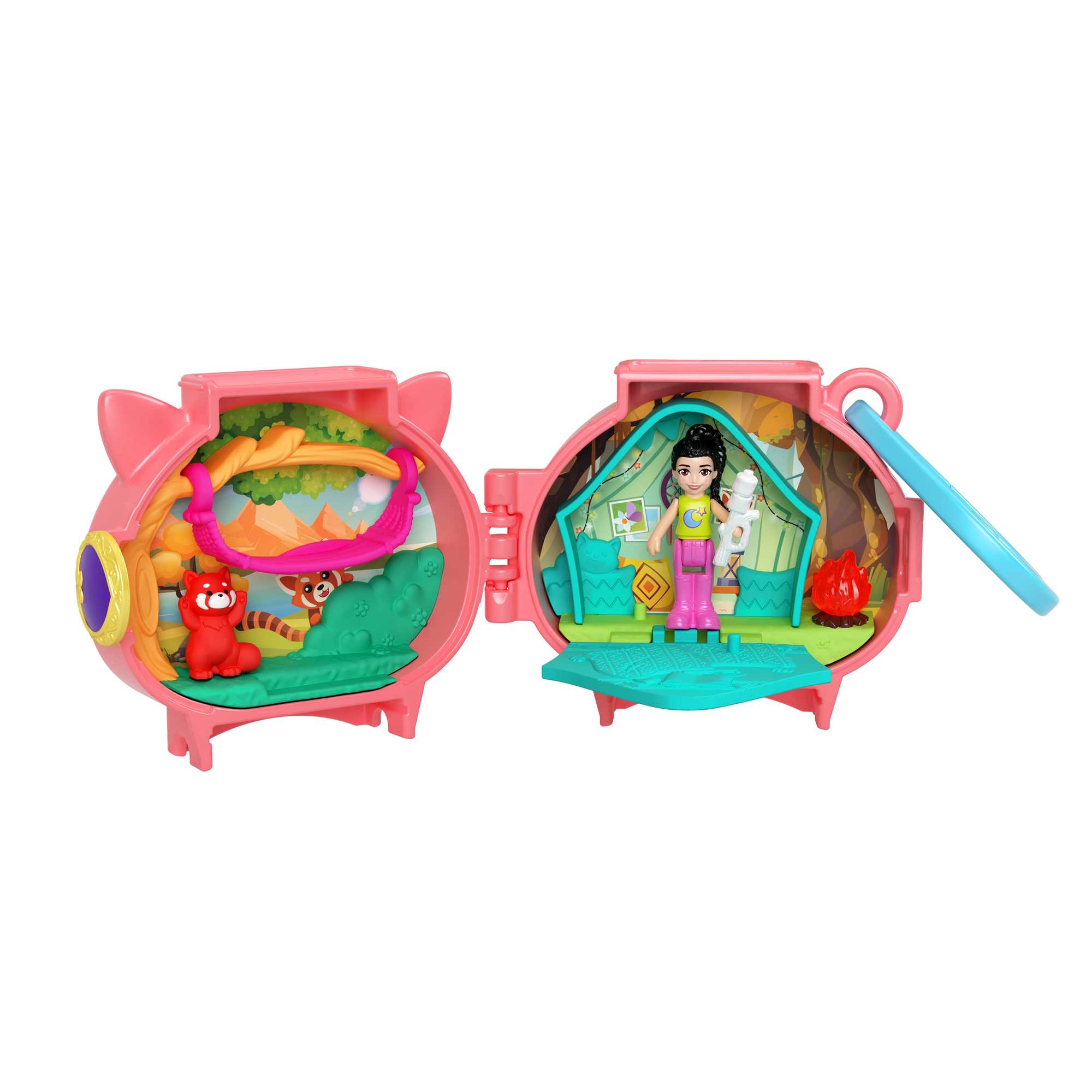 Conjuntos De Juego De Estuches Apilables Pet Connects De Polly Pocket Con Micromuñeca, Juguetes De Viaje Con Clip - Imagen 4