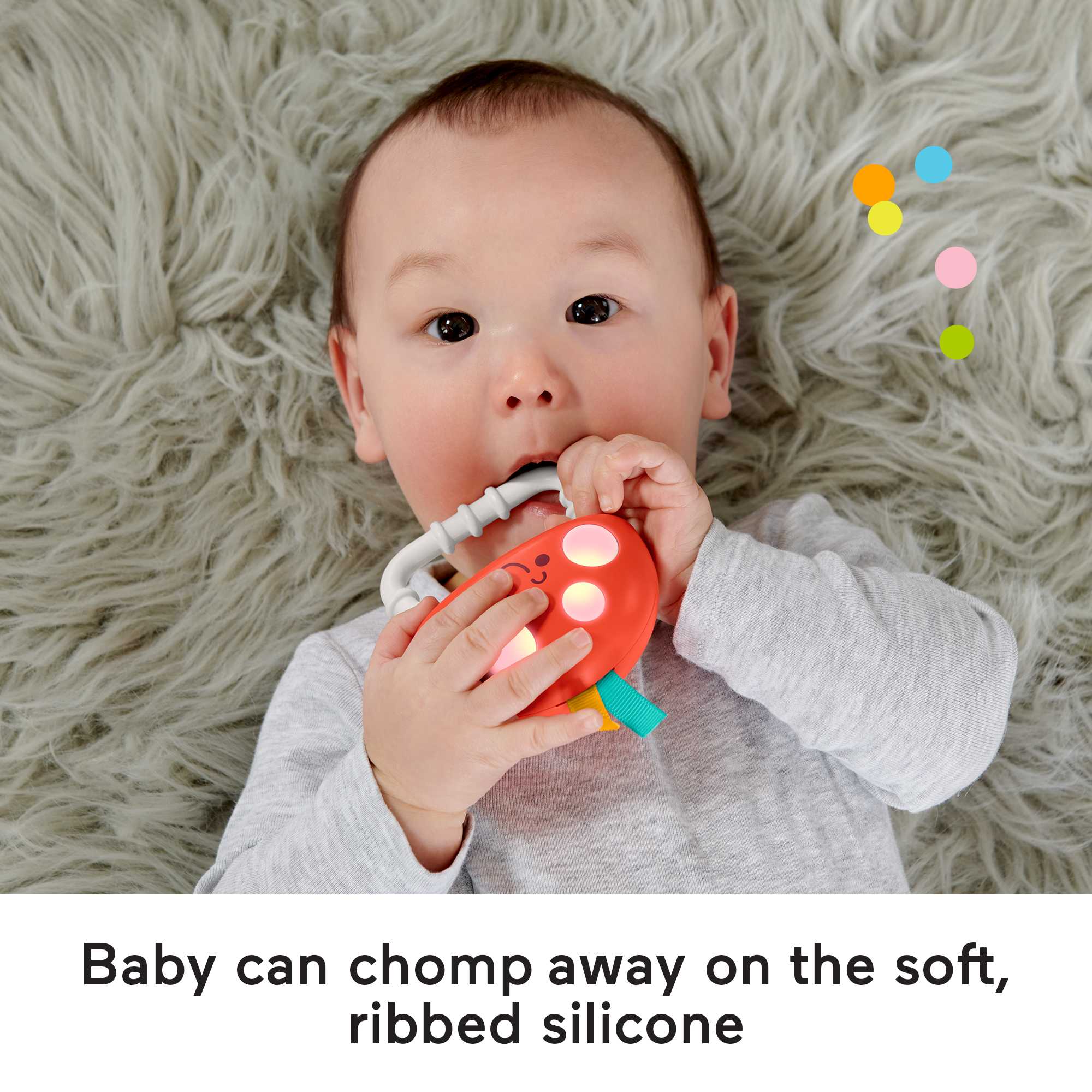 Fisher-Price Teethe 'n Glow Mushroom - Imagen 4